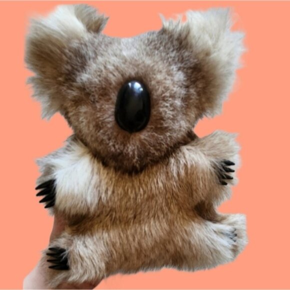 Other - Australian Real Fur Koala Rare Vintage Decor/toy‎ Euc